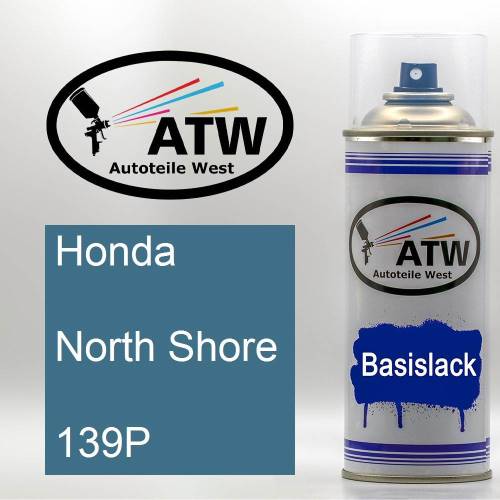Honda, North Shore, 139P: 400ml Sprühdose, von ATW Autoteile West.